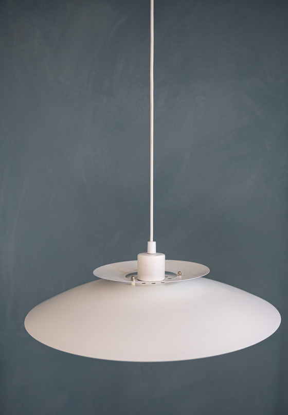 Image 1 of Form Light 52503 Danish White Pendant Lamp In Top Condition