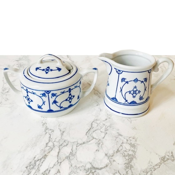 Image 1 of Jäger Blau Saks cream set porcelain