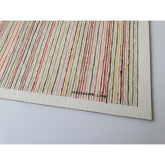 Image 1 of Acquerello vintage su carta n. 488 di Jérémie Iordanoff, 2009