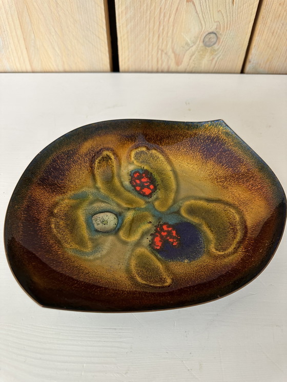 Image 1 of Laurana Italia enamel on copper bowl