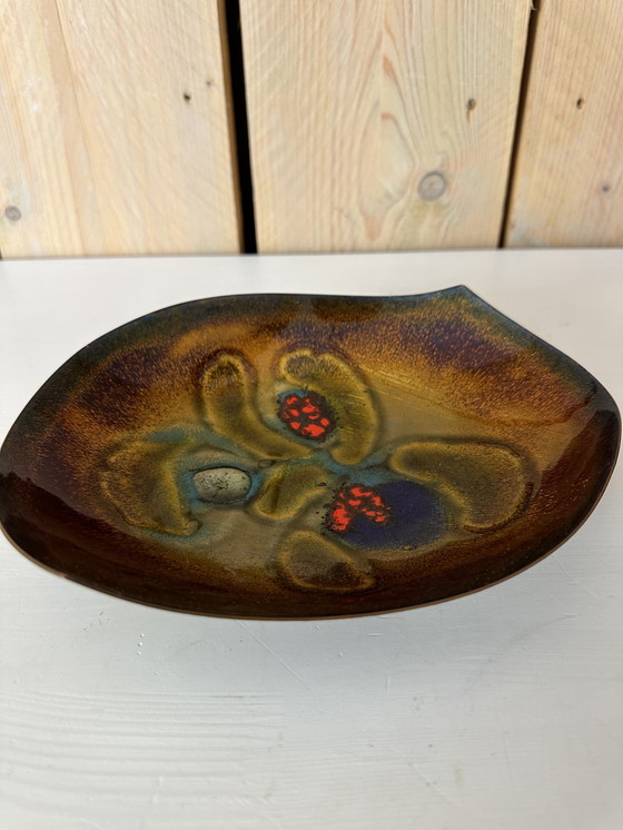 Image 1 of Laurana Italia enamel on copper bowl