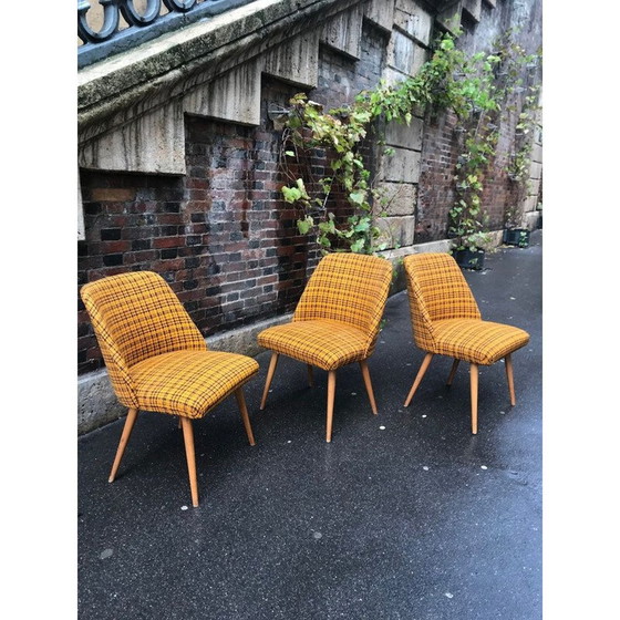 Image 1 of Set of 3 vintage armchairs, Germany, 1960