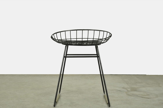 Image 1 of Cees Braakman and Adriaan Dekker, Pastoe stool wire steel