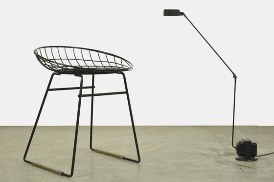 Image 1 of Cees Braakman and Adriaan Dekker, Pastoe stool wire steel