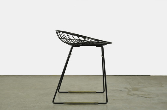 Image 1 of Cees Braakman and Adriaan Dekker, Pastoe stool wire steel