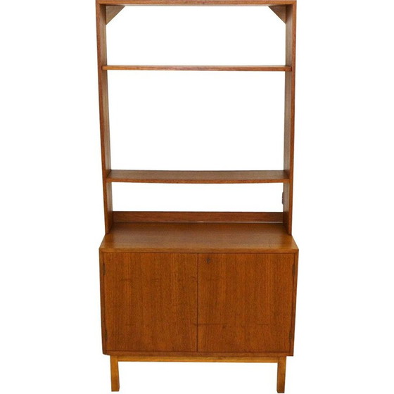 Image 1 of Libreria vintage in teak e faggio, Svezia 1960