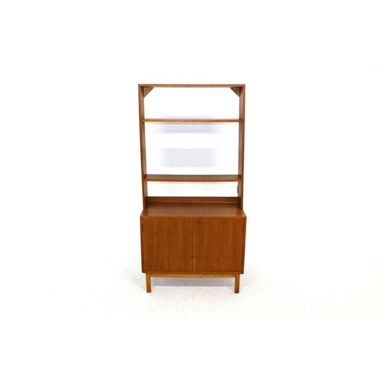 Image 1 of Libreria vintage in teak e faggio, Svezia 1960