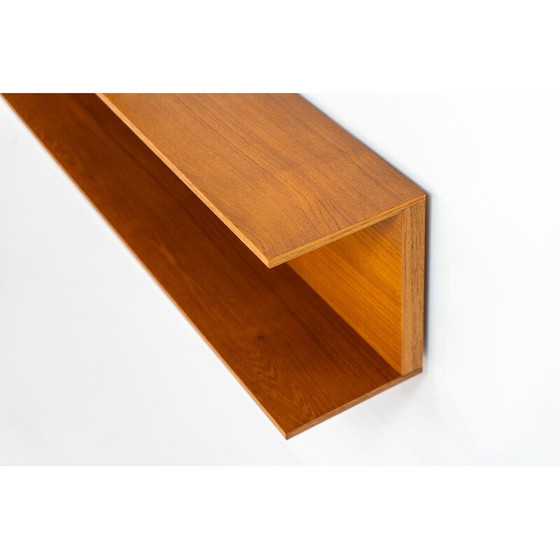 Image 1 of Set of 3 vintage wall shelves by Walter Wirz for Wilhelm Renz, Germany 1965