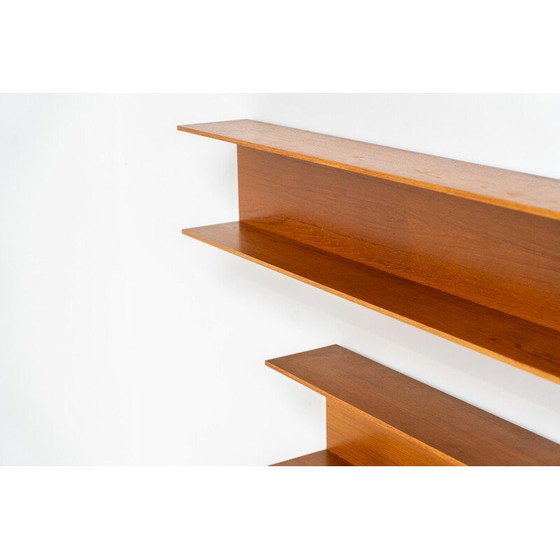 Image 1 of Set of 3 vintage wall shelves by Walter Wirz for Wilhelm Renz, Germany 1965