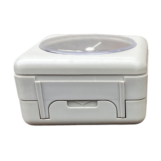 Image 1 of Vintage electric plastic alarm clock from Ruhl, Germany 1980