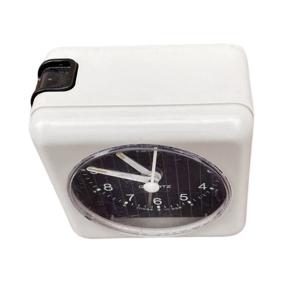 Image 1 of Vintage electric plastic alarm clock from Ruhl, Germany 1980