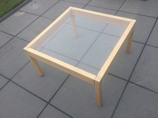 Coffee Table With Glass Plate