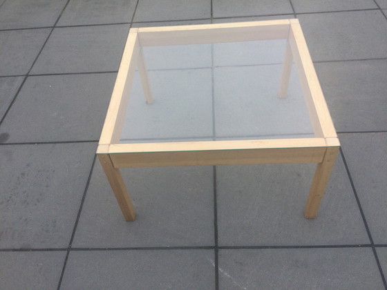 Image 1 of Coffee Table With Glass Plate