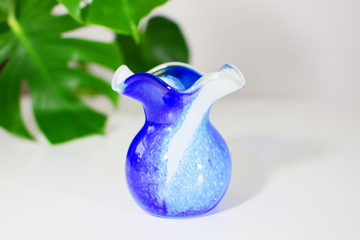 Murano mouth-blown vase