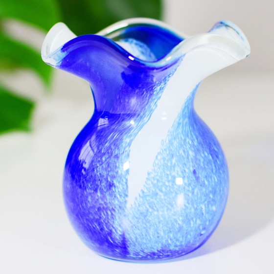 Image 1 of Vase de Murano soufflé à la bouche