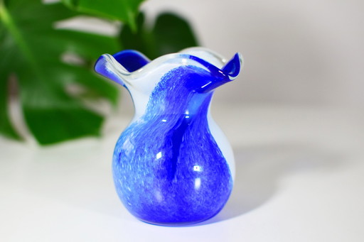 Murano mouth-blown vase