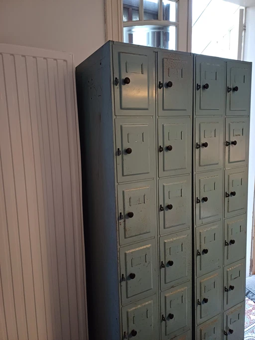 2x Industrial locker cabinet Oostwoud