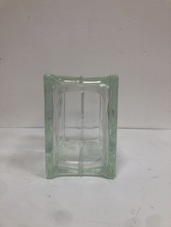 Image 1 of Lumix Glass Block Vase Medium