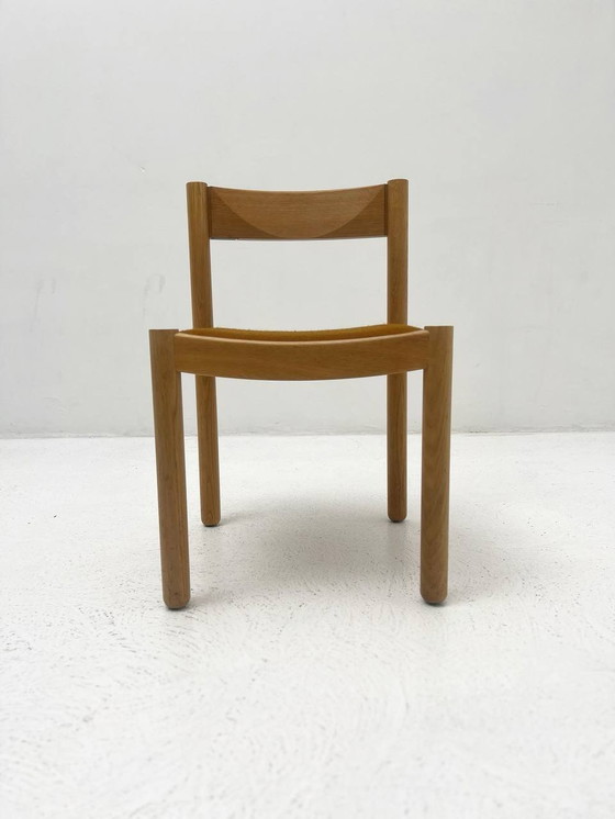 Image 1 of Mid - Century dining chairs by Robert and Trix Haussmann for Dietiker Stein Am Rhein 1963