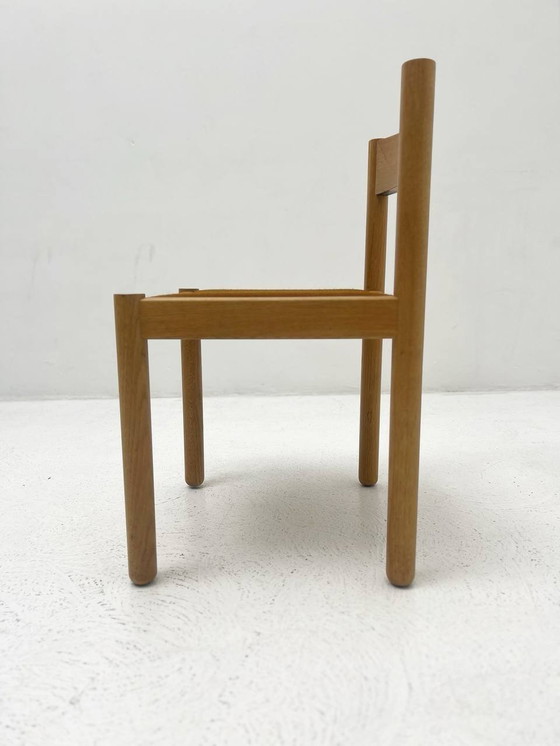 Image 1 of Mid - Century dining chairs by Robert and Trix Haussmann for Dietiker Stein Am Rhein 1963