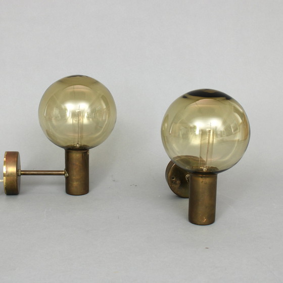 Image 1 of Hans-Agne Jacobsson (1909-2019) - set of 2, V 149 wall lamps - Made is Sweden