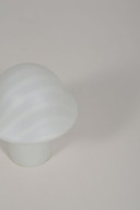 Vintage Peill & Putzler 'zebra' mushroom lamp
