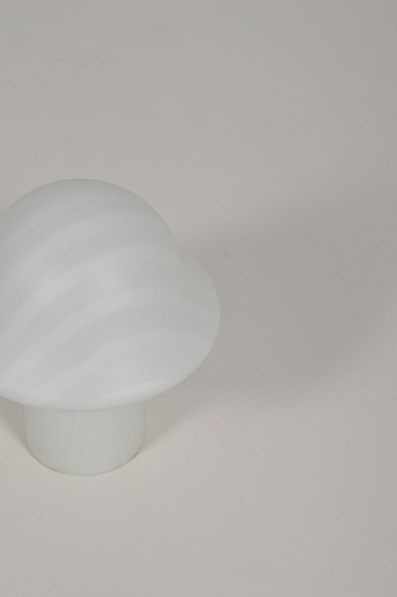 Image 1 of Vintage Peill & Putzler 'zebra' mushroom lamp