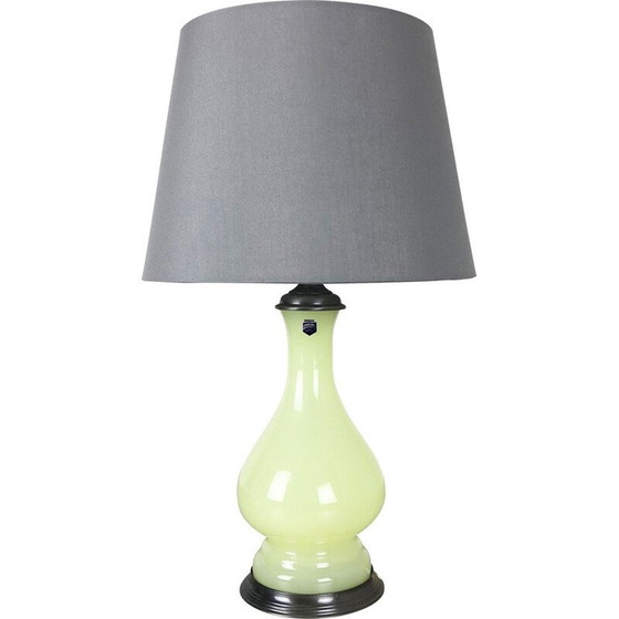 Image 1 of Vintage opaline murano glass lamp by Cenedese Vetri, Italy 1960