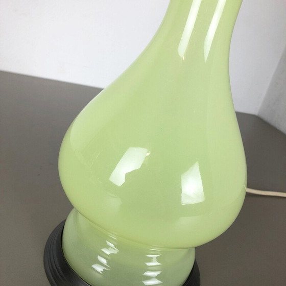 Image 1 of Vintage opaline murano glass lamp by Cenedese Vetri, Italy 1960