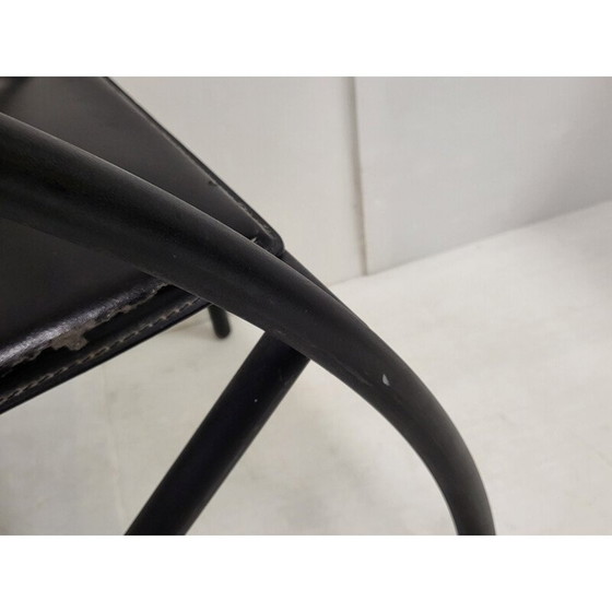 Image 1 of Sedia vintage in pelle, anni '80