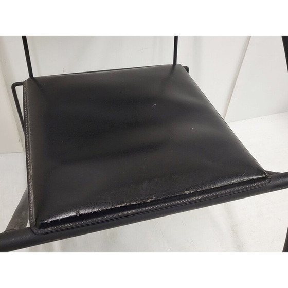 Image 1 of Sedia vintage in pelle, anni '80