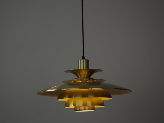 Image 1 of Danish Vintage Pendant Lamp Verona By Kurt Wiborg, Jeka, 1980S