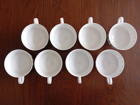 Image 1 of Rosette Taïga" 8-cup set Tapio Wirkkala & Ute Schröder For Rosenthal