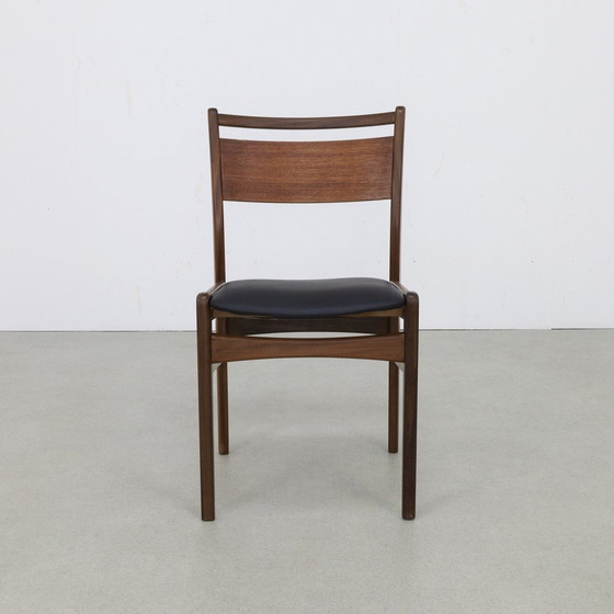 Image 1 of 4X Vintage Dining Chair Teak 1960