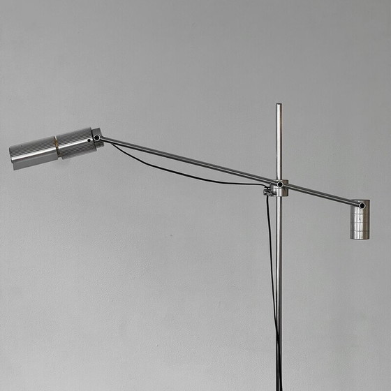 Image 1 of Haloprofil 8008 floor lamp by Viktor Frauenknecht for Swiss Lamps International 1970s