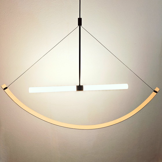 Image 1 of Aru Pendant Light Triangle - Shiny Gold - Fést Amsterdam