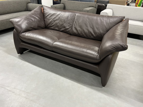 Image 1 of Leolux Edison 2.5 seater sofa Ceras Earth