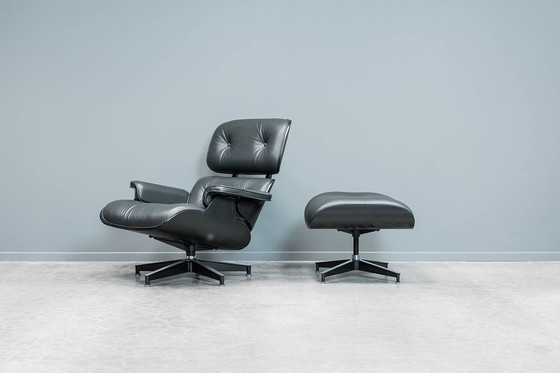 Image 1 of Eames Lounge Chair + Ottoman Xl