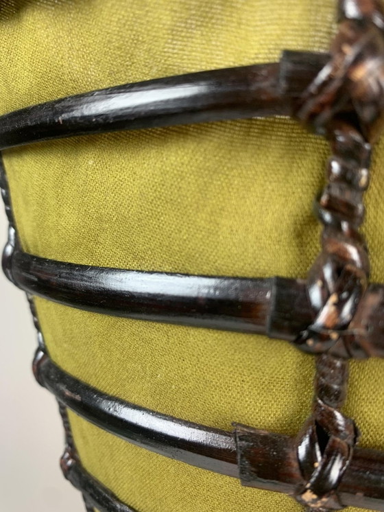 Image 1 of Lampadaire vintage en bambou