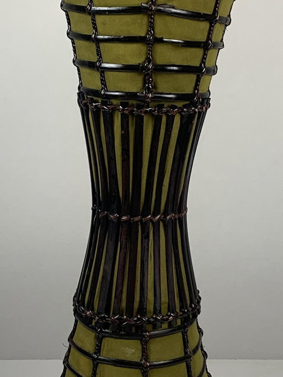 Image 1 of Vintage bamboo floor lamp