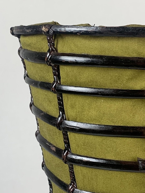 Image 1 of Vintage bamboo floor lamp