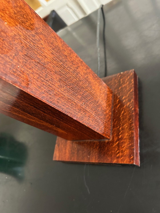 Image 1 of Lámpara de madera maciza 1970 