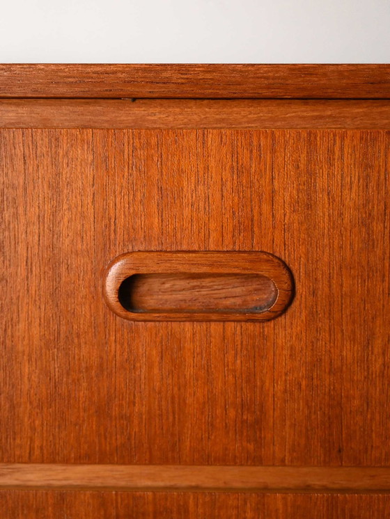 Image 1 of Vintage Scandinavian Cabinet With One Door And Drawers