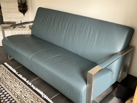 Image 1 of Montel Leather 2.5 Seater Sofa