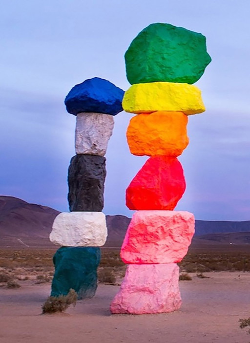 Franck Leclerc Photo: Seven Magic Mountains