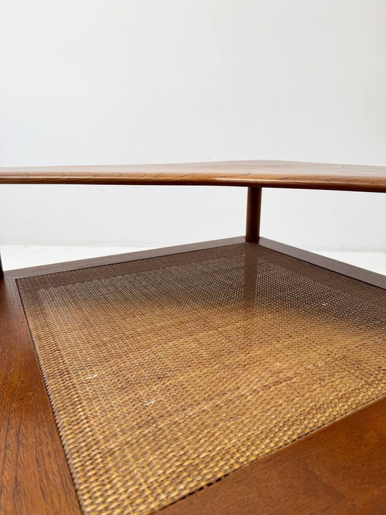 Image 1 of Minerva corner table By Peter Hvidt & Orla Mølgaard-Nielsen For France & Søn