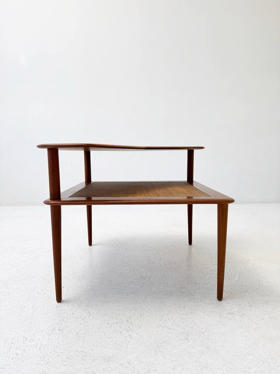 Image 1 of Minerva corner table By Peter Hvidt & Orla Mølgaard-Nielsen For France & Søn