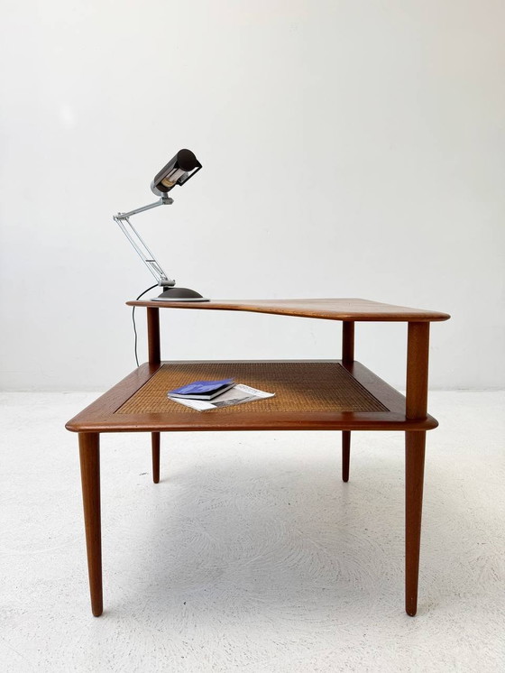 Image 1 of Minerva corner table By Peter Hvidt & Orla Mølgaard-Nielsen For France & Søn