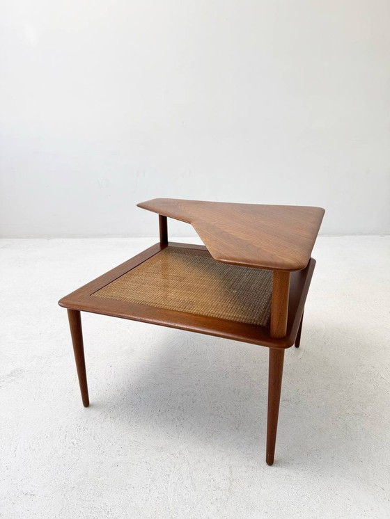 Image 1 of Minerva corner table By Peter Hvidt & Orla Mølgaard-Nielsen For France & Søn
