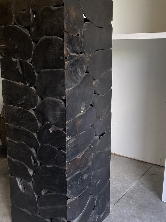 Image 1 of Pillar black wood